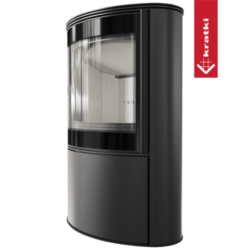 piec wolnostojący na drewno BJORN KRATKI PRO