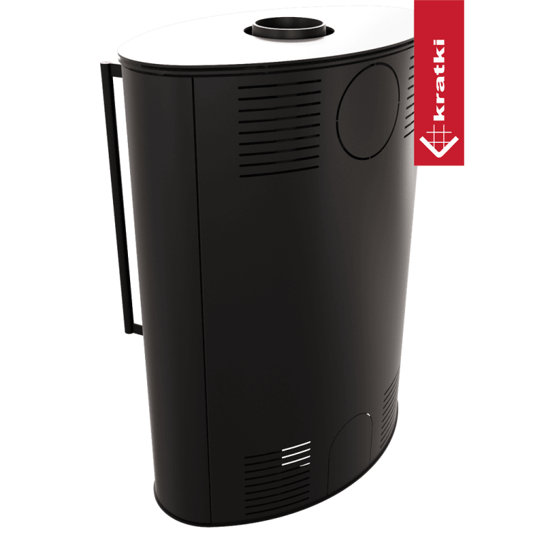 piec na drewno wolnostojący BJORN KRATKI PRO