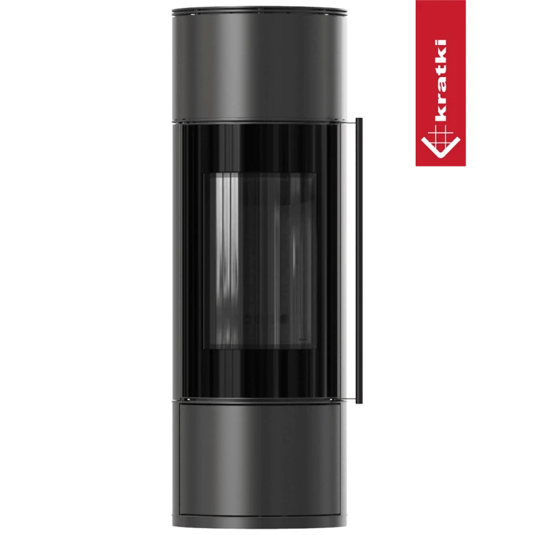 piec wolnostojący na drewno koza KRATKI AMBLER ekoprojekt front