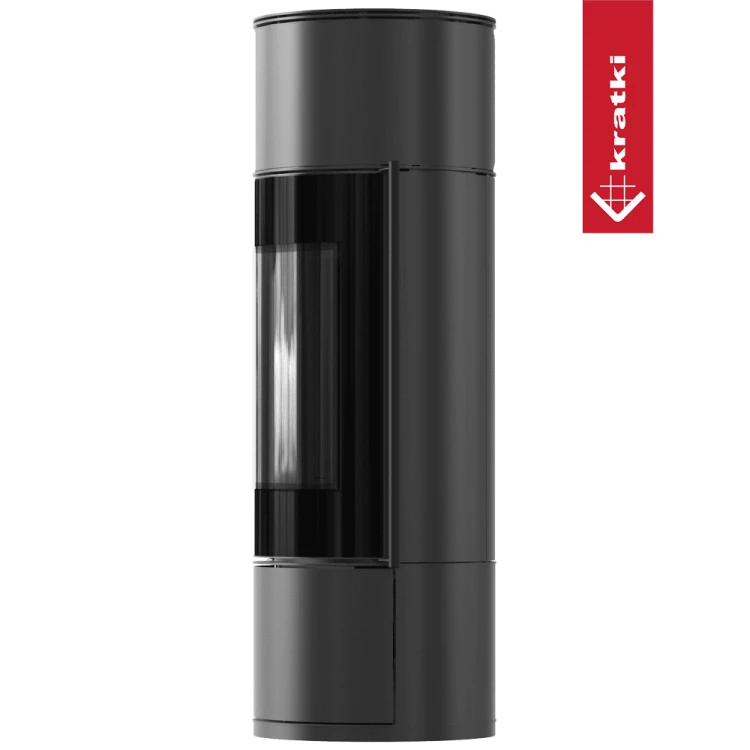 piec wolnostojący na drewno koza KRATKI AMBLER ekoprojekt bok