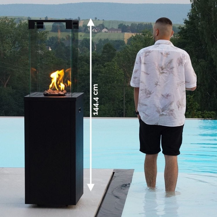 ogrzewacz tarasowy PATIO LIGHT KRATKI wymiary