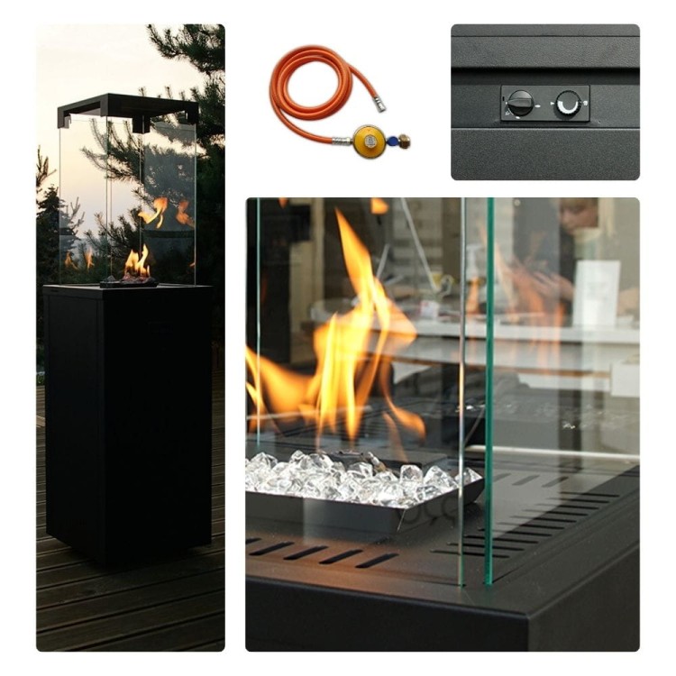 ogrzewacz tarasowy PATIO LIGHT KRATKI zbliżenia produktu