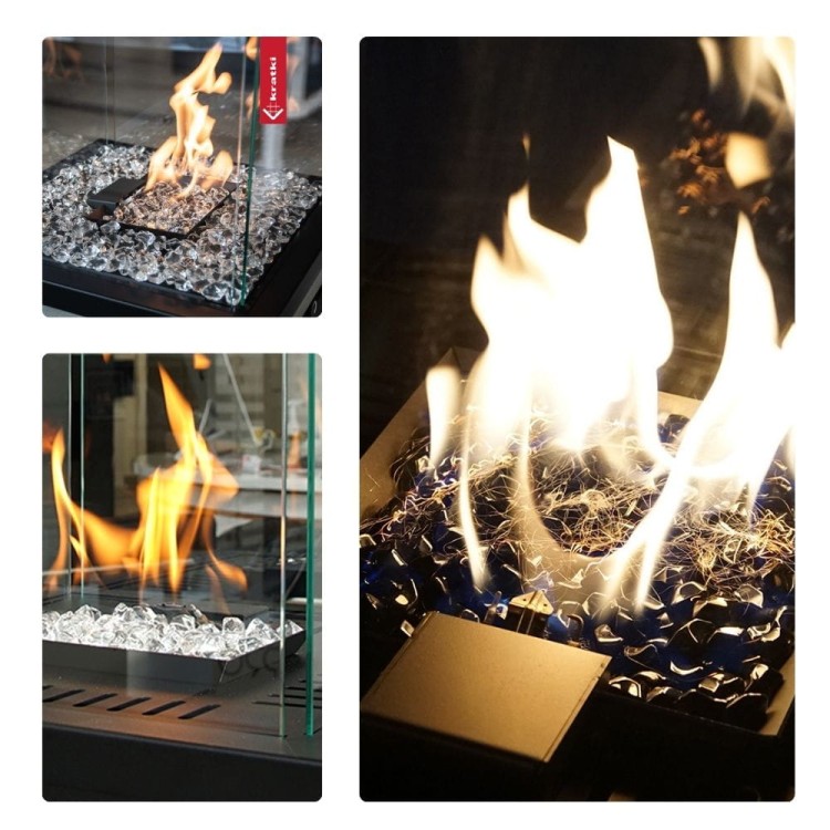 elementy ozdobne do ogrzewaczy gazowych