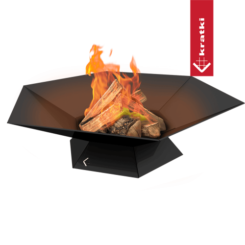 palenisko ogrodowe stalowe czarne GOBLET