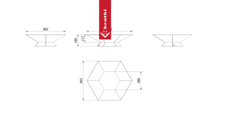 palenisko ogrodowe GOBLET wymiary