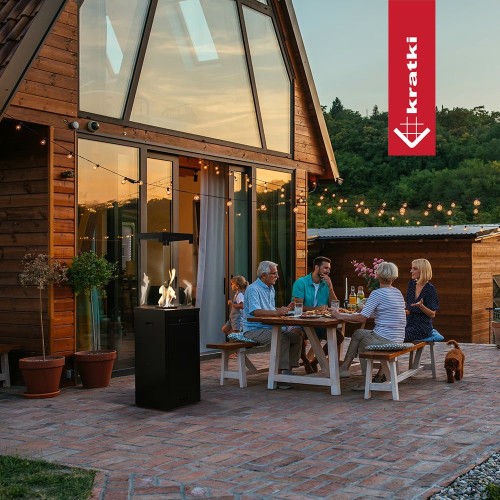 ogrzewacz tarasowy PATIO LIGHT wizualizacja